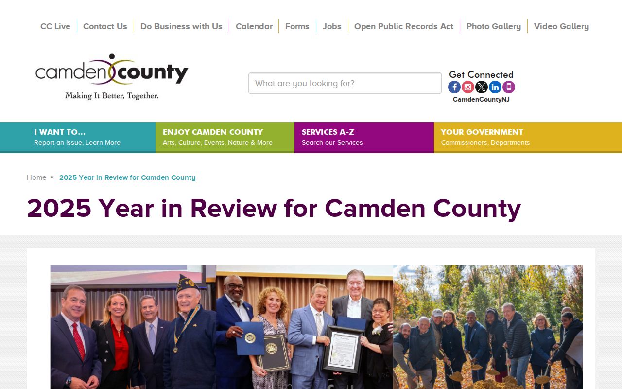 Cherry Hill Township residents directory Camden County 2025 records initiative